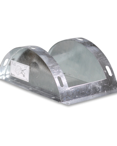 Upper part galv for silo boot